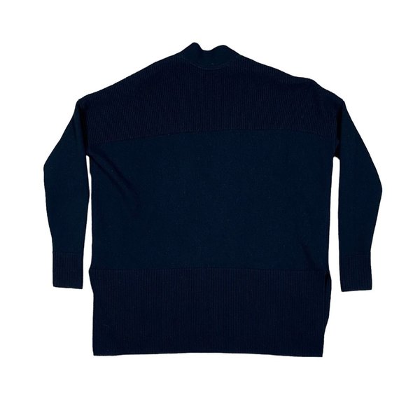 Athleta Wool / Cashmere Black Cardigan Womens Size XS 2 pockets Open Front - Picture 4 of 8